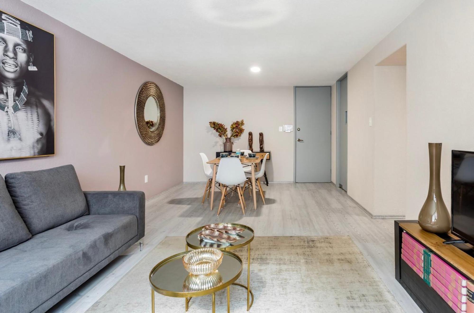 Cozy Roma Norte Flat - Parking- Wifi - Sleeps 6 Mexico City Ngoại thất bức ảnh
