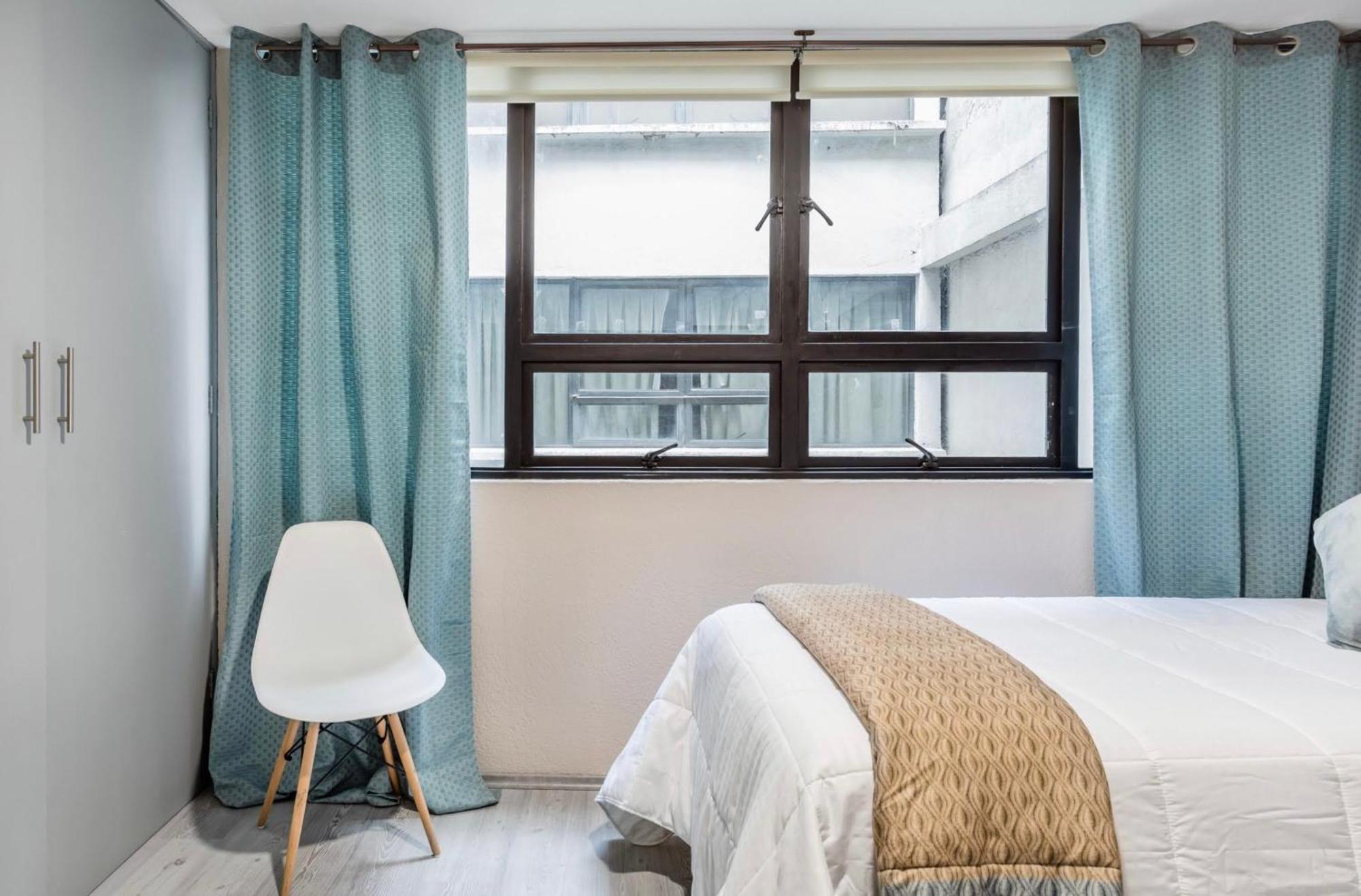 Cozy Roma Norte Flat - Parking- Wifi - Sleeps 6 Mexico City Ngoại thất bức ảnh